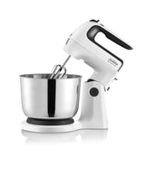 Combo Pro Mixer - MIXMASTER® in white with stainless steel bowl, 6 speeds, and versatile attachments for all baking tasks.