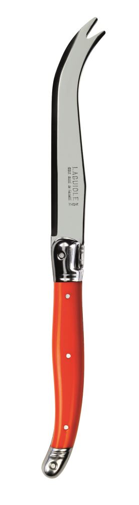 Cheese Knife/ Knives Set of 3 - Andre Verdier  - Orange