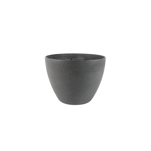 Stylish Nova Large Grey Pot (36 x 27cm) made from eco-friendly materials, perfect for indoor and outdoor plant display.