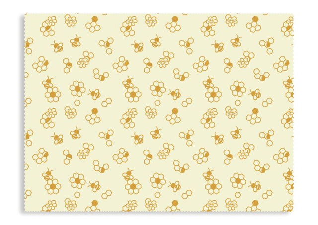 Eco-friendly Karlstert Beeswax Food Wrap for baguettes, reusable and antibacterial, measures 43 x 58.5 cm for versatile food storage.