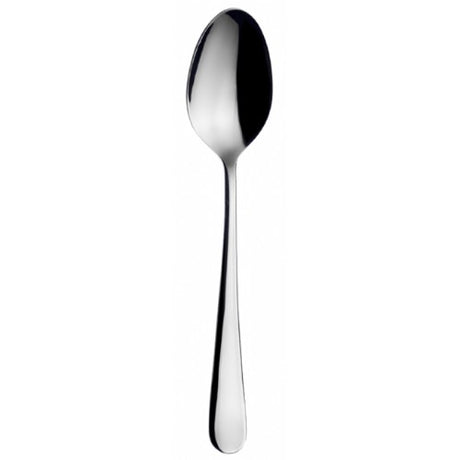 Elegant Bugatti Settimochello Mirror Tablespoon with ergonomic handle and stunning mirror finish for sophisticated dining experiences.