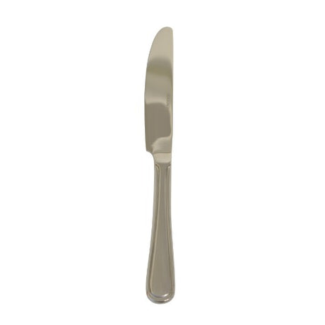 Elegant set of 6 Rockingham Wentworth table knives, crafted from stainless steel for durability and comfort during meals.