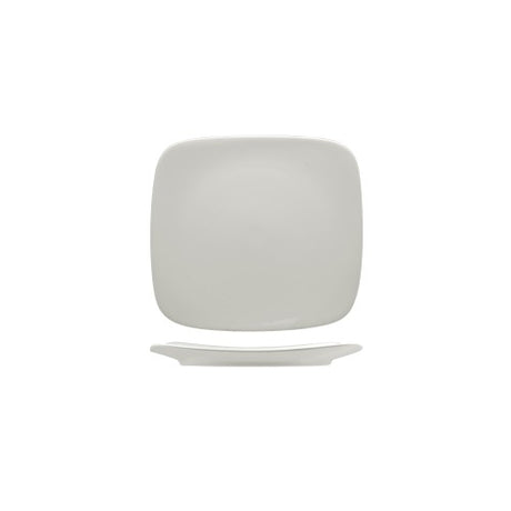 Elegant Leela Baralee 16x16cm square plate, perfect for serving appetizers or desserts, combining modern design with durability.