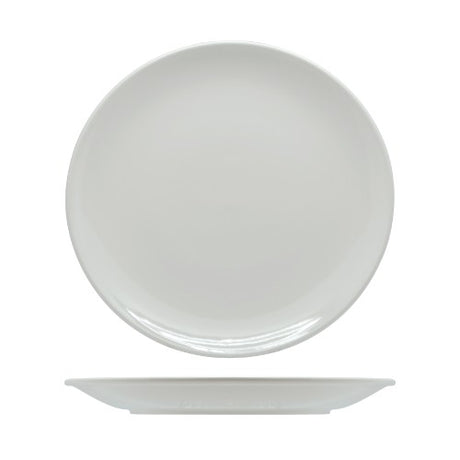 Elegant 26cm Rockingham Coupe Dinner Plate, perfect for all meals with a modern design and durable, dishwasher-safe construction.