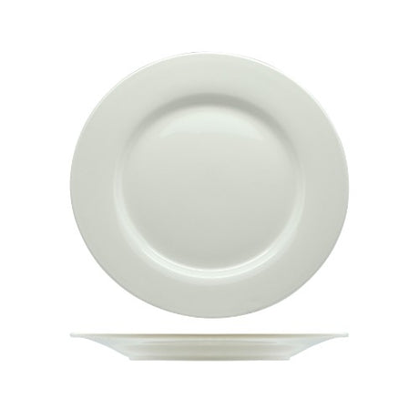 Elegant 23cm Rockingham rim plates (set of 6) for stylish dining, perfect for all meal occasions, microwave-safe and durable.
