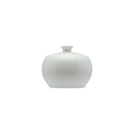 Elegant Rockingham Covered Sugar Pot Set of 6, perfect for enhancing tea or coffee settings with style and functionality.