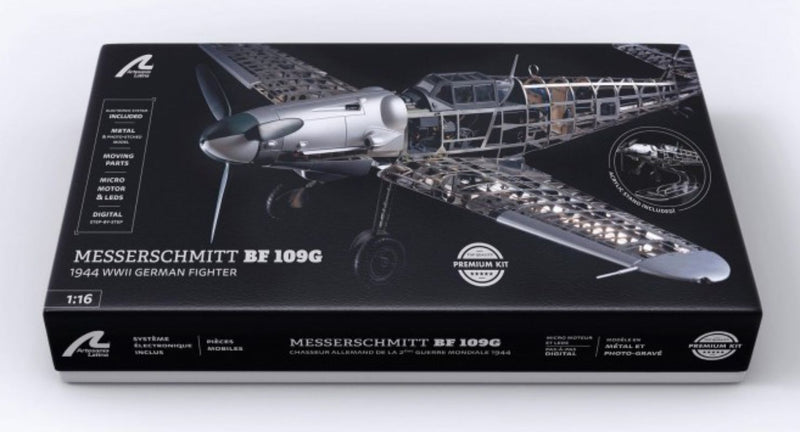 Plastic Kitset - 1/16 Me 109 w/lights & e-motor
