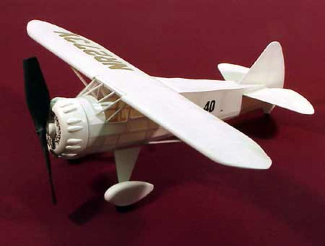 Balsa Glider - Mr. Mulligan: 17 1/2" model with 70+ precision parts, color decals, and a 5" propeller for optimal flight.