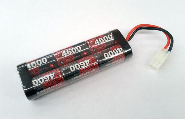 Enrichpower 7.2v 4600mAh NiMH battery, offering long-lasting power for RC models, tools, and electronics.