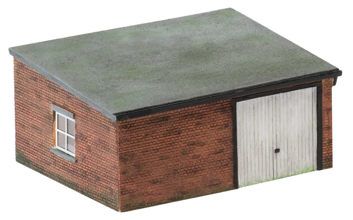 Hornby Garage Outbuilding accessory to enhance model train layouts with realistic detail and durable design.