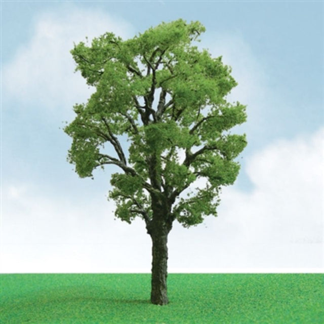 Lifelike 85-100mm chestnut trees for model railway and diorama, adding realistic natural elements to landscapes.