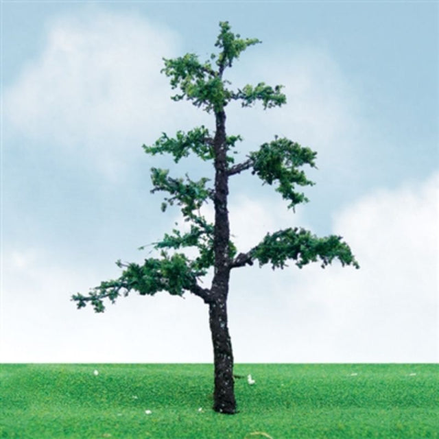 Lifelike 200mm old pine model tree, perfect for dioramas and model train layouts, with detailed bark and foliage.