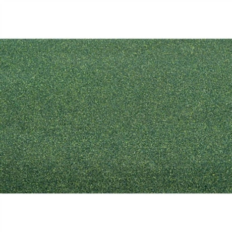 Dark green grass mat, 2500 x 1250mm, perfect for gardens, playgrounds, and outdoor spaces with realistic texture and durability.