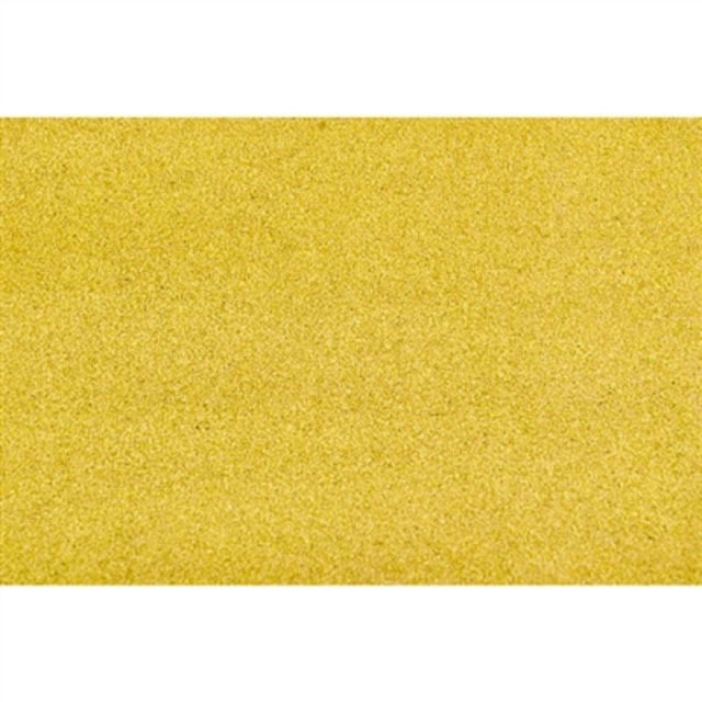 Vibrant yellow grass mat measuring 2500 x 1250mm, ideal for outdoor play areas, picnics, and pet-friendly spaces.