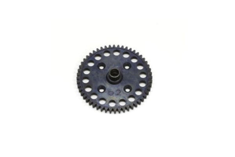 Lightweight 52T spur gear for Kyosho Inferno ST-RR, enhancing power transmission and off-road performance.