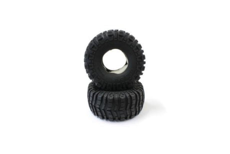 Kyosho Mad Crusher Tyres (2): Durable all-terrain tyres designed for enhanced grip and stability on rugged trails and asphalt.