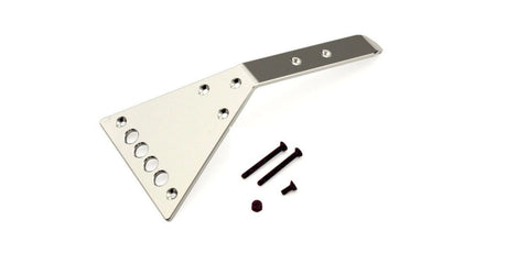 Outlaw Aluminium FR Skid Plate for Kyosho Rampage, providing durability and protection for rugged off-road adventures.