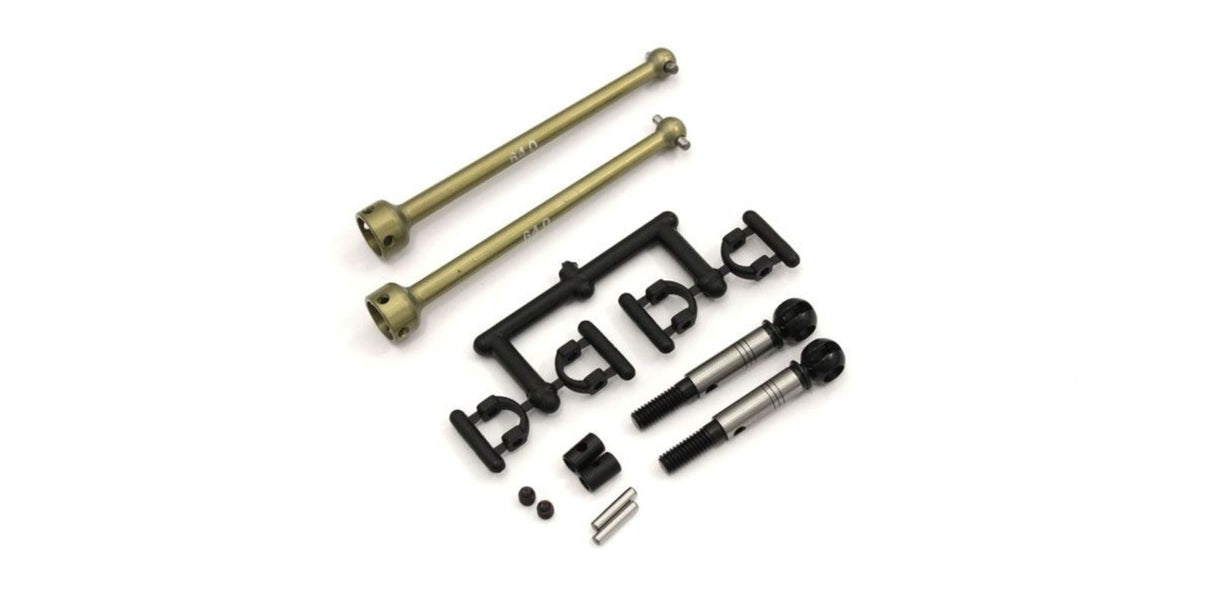 Kyosho RB7SS Uni Swing Shaft 64mm (2 pcs) for improved RC car performance, stability, and handling on the track.