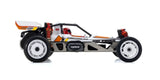 Classic 1/10 RC car with retro design, polycarbonate body, and modern upgrades for thrilling outdoor racing adventures.