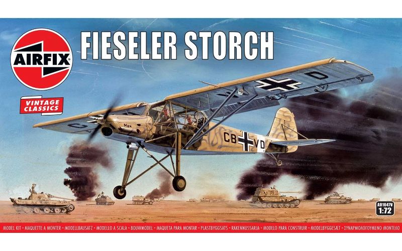 Airfix Kit Model - Fiesler Storch 1:72v