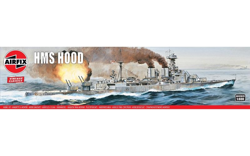 Airfix Kit Model - MAirfix Vintage Classics - HMS Hood