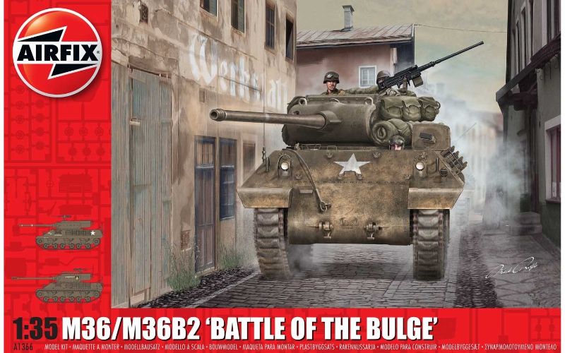 Airfix Kit Model - M36 / M36B2 Battle of the Bulge