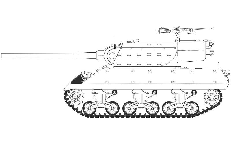 Airfix Kit Model - M36 / M36B2 Battle of the Bulge