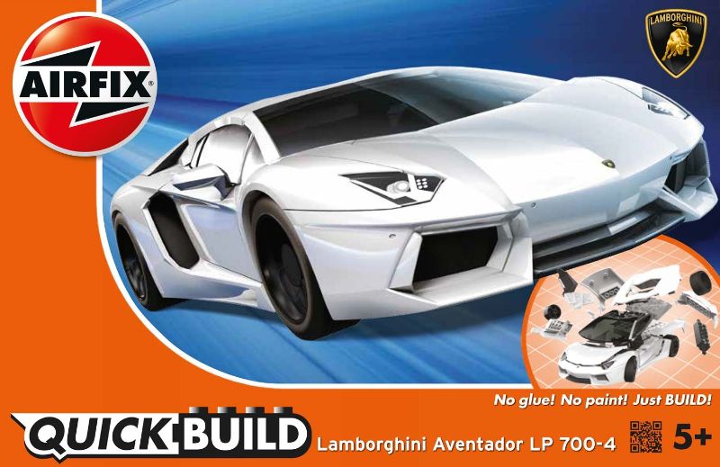 Airfix Kit Model - Lamborghini Aventador White