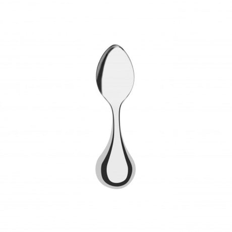 Ergonomic ball-handled spoon for limited wrist motion, crafted from durable 18/10 stainless steel for easy and comfortable dining.