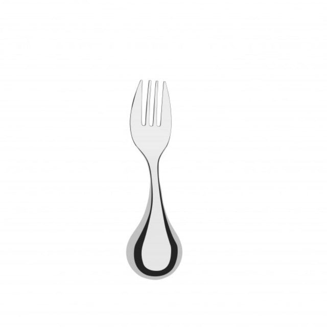 Ergonomic Tablekraft fork with ball handle for easy grip, designed for those with limited wrist motion and dining challenges.