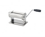 Wiltshire Pasta Machine 150mm with stainless steel design, non-slip feet, and adjustable rollers for homemade pasta.