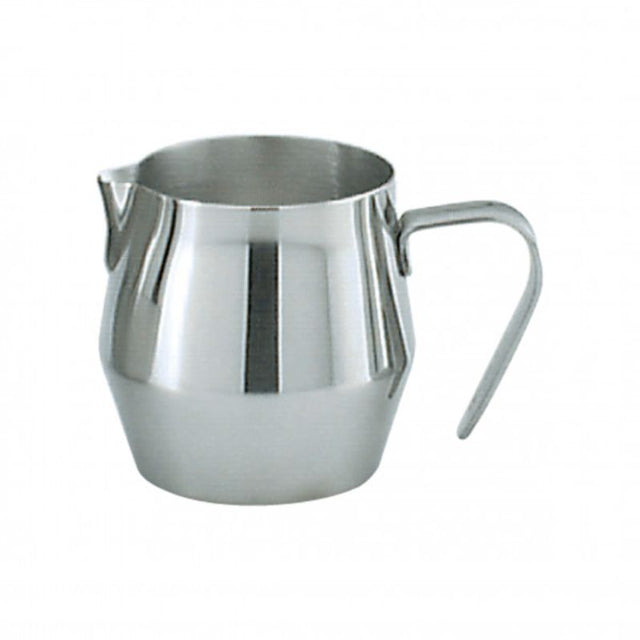 Elegant Tablekraft Princess Creamer in stainless steel, 150ml, perfect for serving cream or milk with coffee and tea.