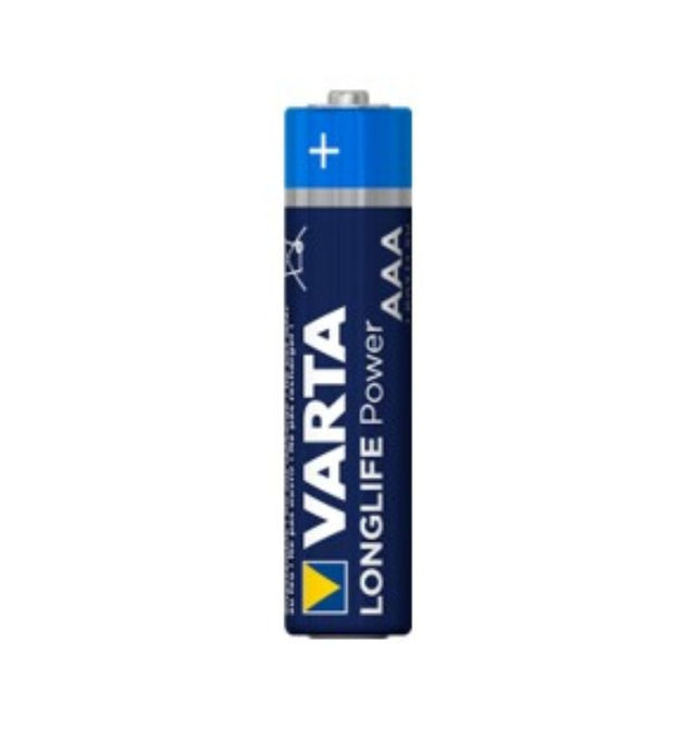 VARTA ALK LONGLIFE POWER AAA battery pack (10) delivers reliable energy for high-drain devices, eco-friendly and long-lasting.