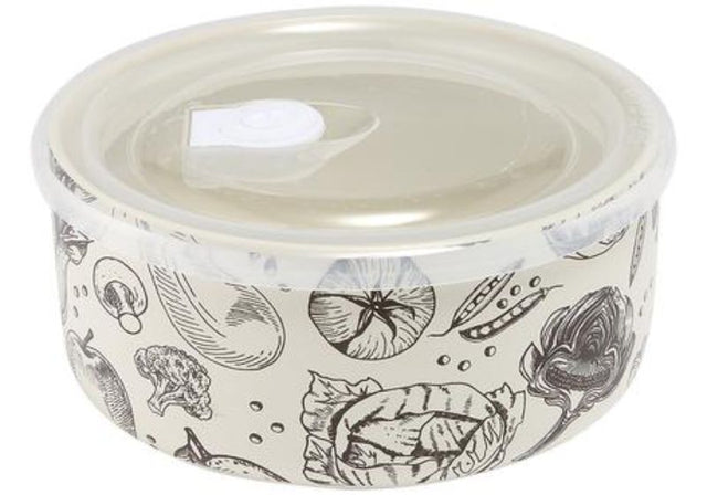 Vibrant set of 6 microwave bowls with airtight lids, steam vents, and date reminders, perfect for meal prep and food storage.