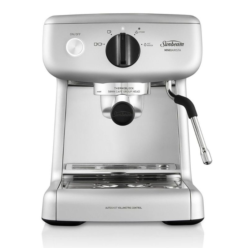 Sunbeam - Mini Barista Espresso Machine (Silver)