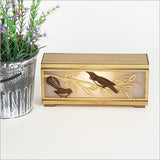 LED Tealight Box featuring Tui and Fantail designs, USB powered, eco-friendly, perfect nightlight for kids' rooms.