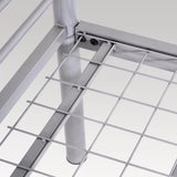 Commercial bunk bed in Gull Grey, made of heavy gauge steel, designed for durability and safety in hospitality settings.