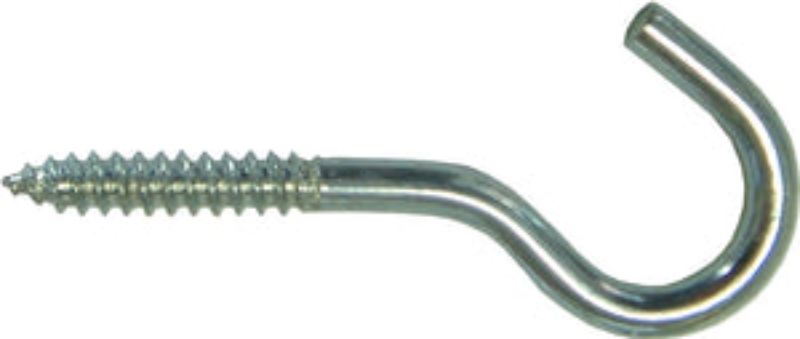 Screw Hook - Zinc Plated #324 4-1/2 X 5/16 Inch Tagged Hindley