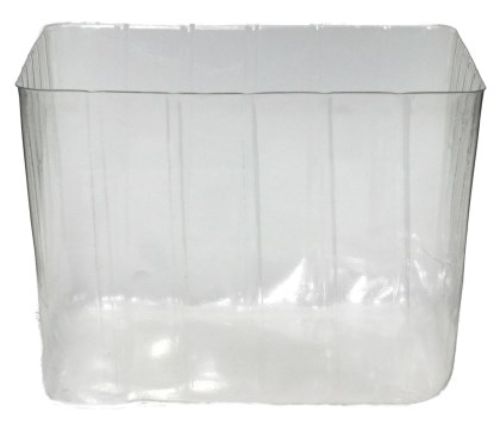 Clear bag and box liners, 11.5cm tall, perfect for mini posy boxes, pack of 25, made from high-quality recyclable PVC.