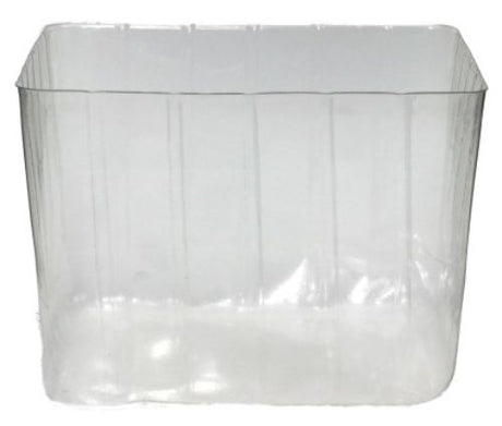 Clear bag and box liners, 11.5cm tall, perfect for mini posy boxes, pack of 25, made from high-quality recyclable PVC.
