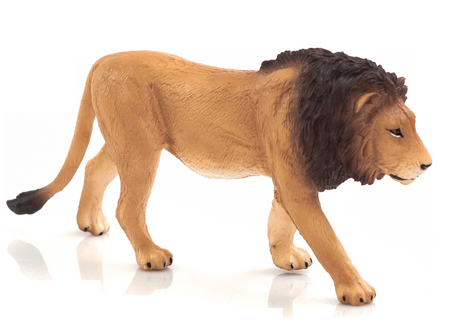 Lifelike Animal Planet Lion figurine, crafted from non-toxic PVC, perfect for play or collection, at a great clearance price.