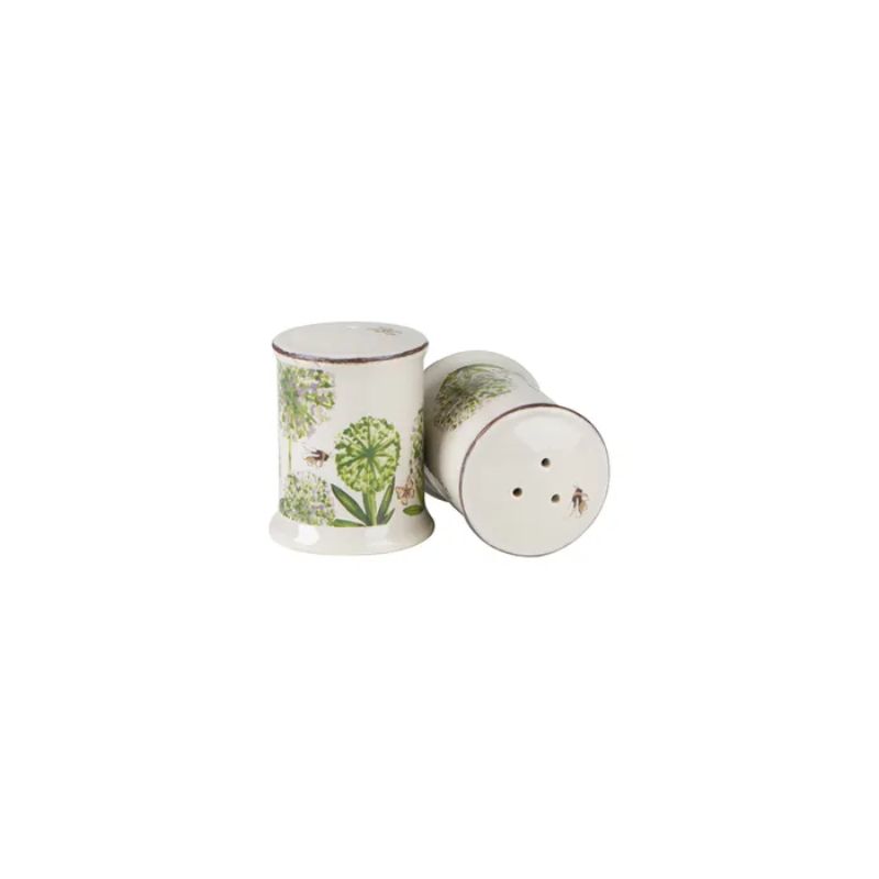 Cottage garden-themed pepper shaker, 75mm tall, perfect for stylish dining and enhancing culinary experiences.