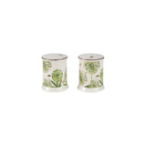 Elegant 75mm pepper shaker with cottage garden design, perfect for adding charm to any kitchen or dining table.