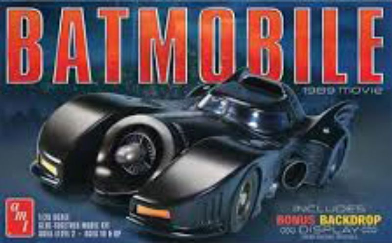 Plastic Kitset - 1/25 Batman Batmobile 1989