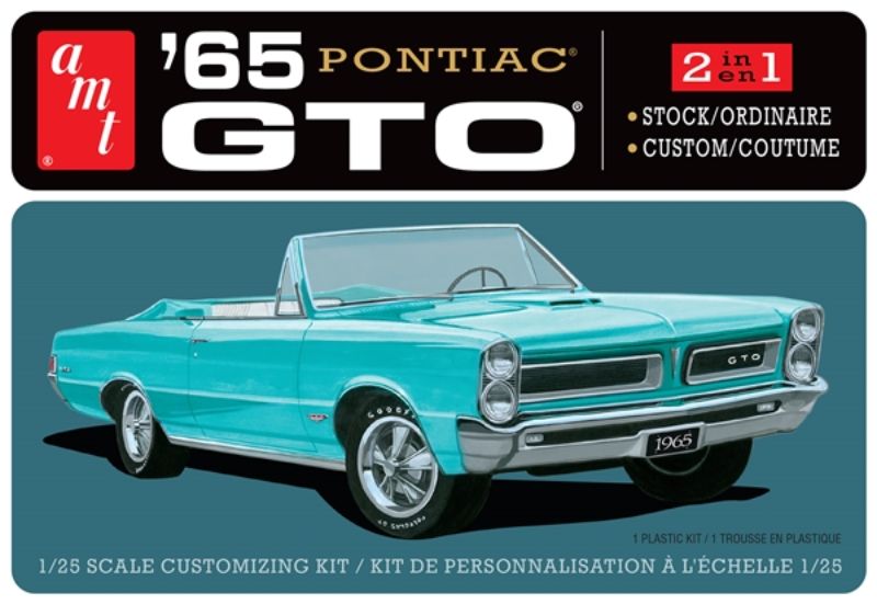 Plastic Kitset - 1/25 Pontiac GTO 1965