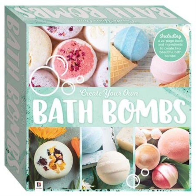 DIY kit for creating custom bath bombs with vibrant colors and pleasant scents for a relaxing spa experience at home.