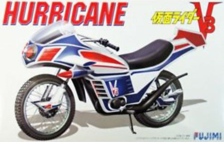 Fujimi 1/12 Kamen Rider 3rd Hurrican model kit, showcasing high-quality parts for creative assembly and painting fun.