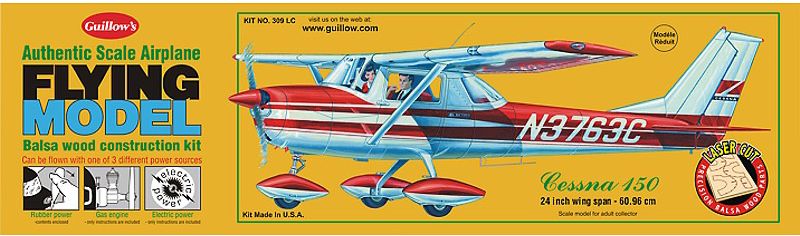 Balsa Glider Kit - 1/18 Cessna 150