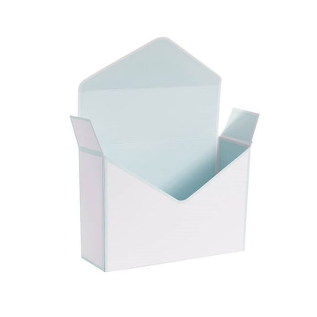 Large blue envelope gift boxes set of 5, ideal for stylishly packaging gifts for any special occasion.