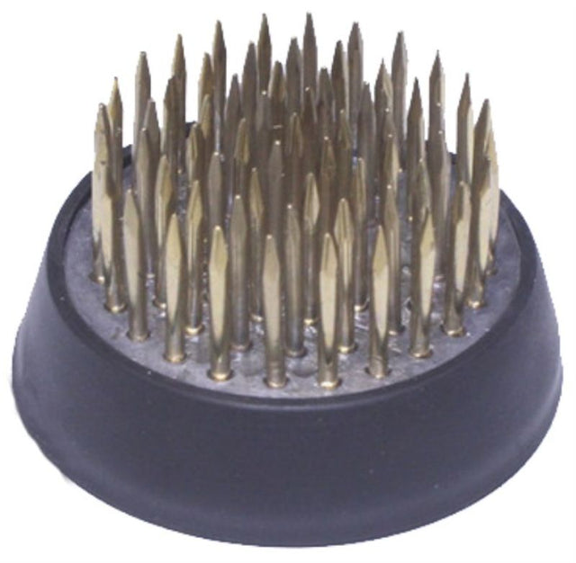 Premium Flower Frog with 61 copper pins, 3.5x3.5x2 cm, designed for secure and versatile flower arranging.